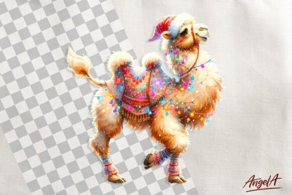 Christmas Clipart, Animal Clipart, Camel Illustrations Review