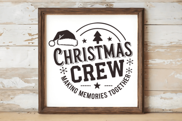 Christmas Crew Making Memories Together, Illustrations