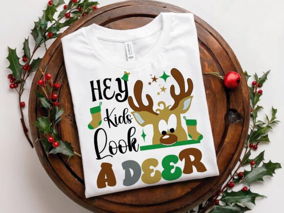 Christmas Deer Funny T Shirt Design: A Publisher’s Take on Seasonal Illustrations