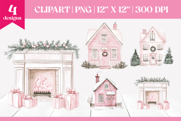 Christmas Fireplace and Holiday Houses Embroidery Review