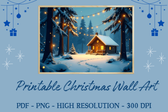 Christmas Wall Art Printable