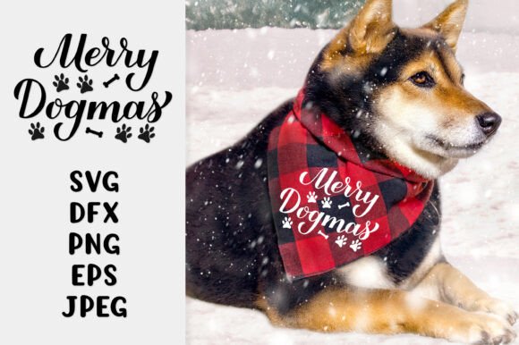 Merry Dogmas SVG: A Review for Seasonal Illustrations
