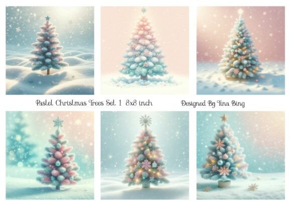 Pastel Christmas: A Review of Soft Illustrations for Modern Branding